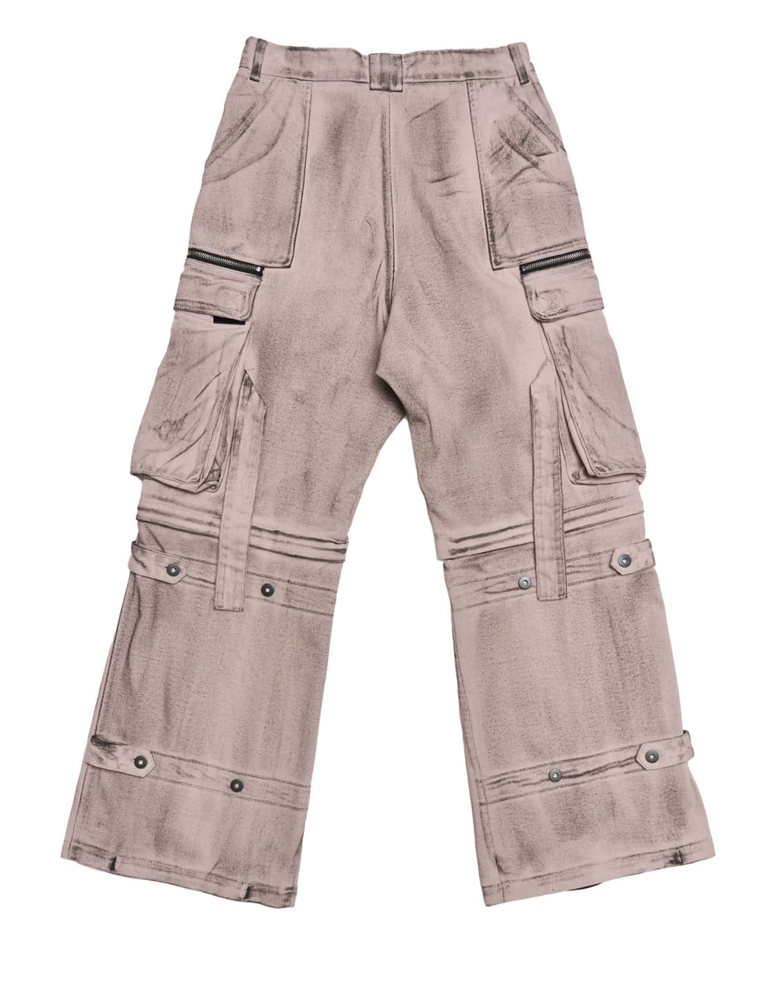 스키즘인듀싱 더티 카고 투웨이 팬츠 L 새상품 상품이미지2