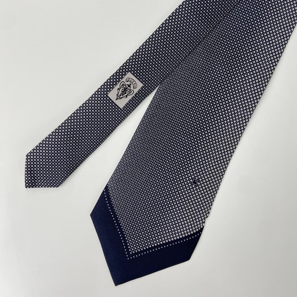 구찌(GUCCI) 심플로고 명품 정품 넥타이 상품이미지4