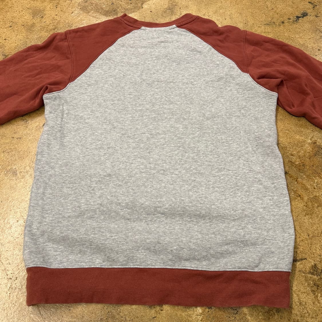 아디다스 그레이 브라운 배색 나그랑 맨투맨 95 상품이미지4