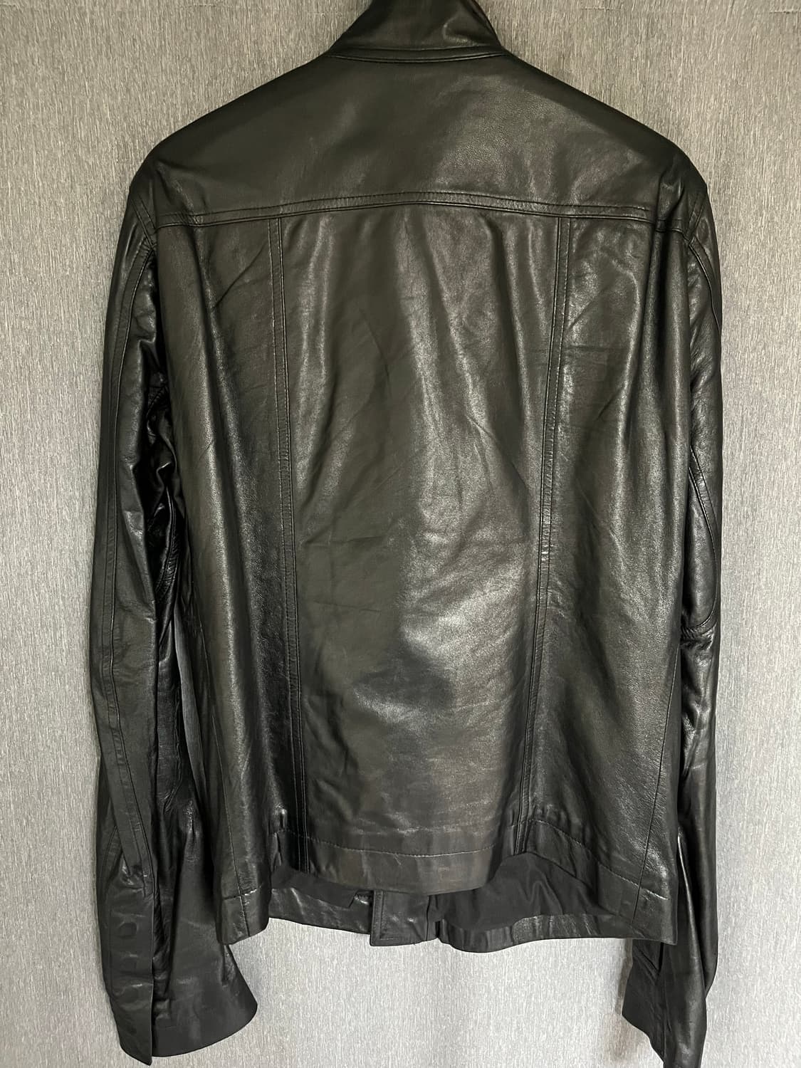 릭오웬스 몰리노 레더 자켓 양가죽 상품이미지4