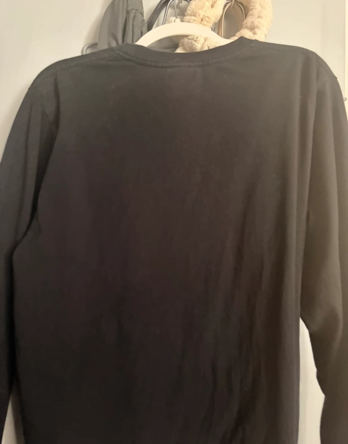 베이프 ABC 카모 컬리지 롱슬리브 티셔츠 (블랙 핑크) 상품이미지4