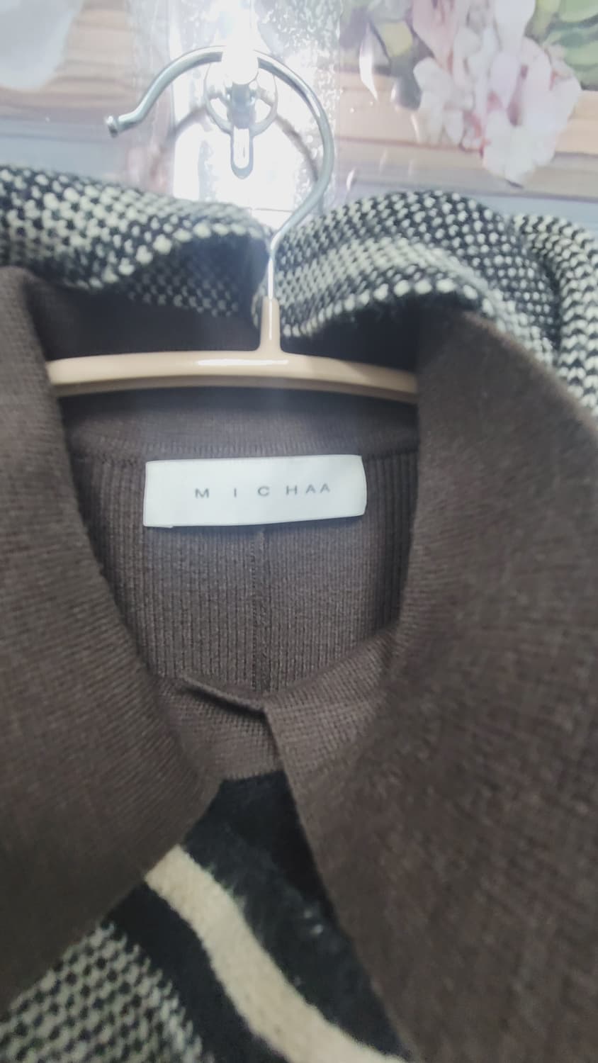 미샤 브라운 니트  원피스 상품이미지3