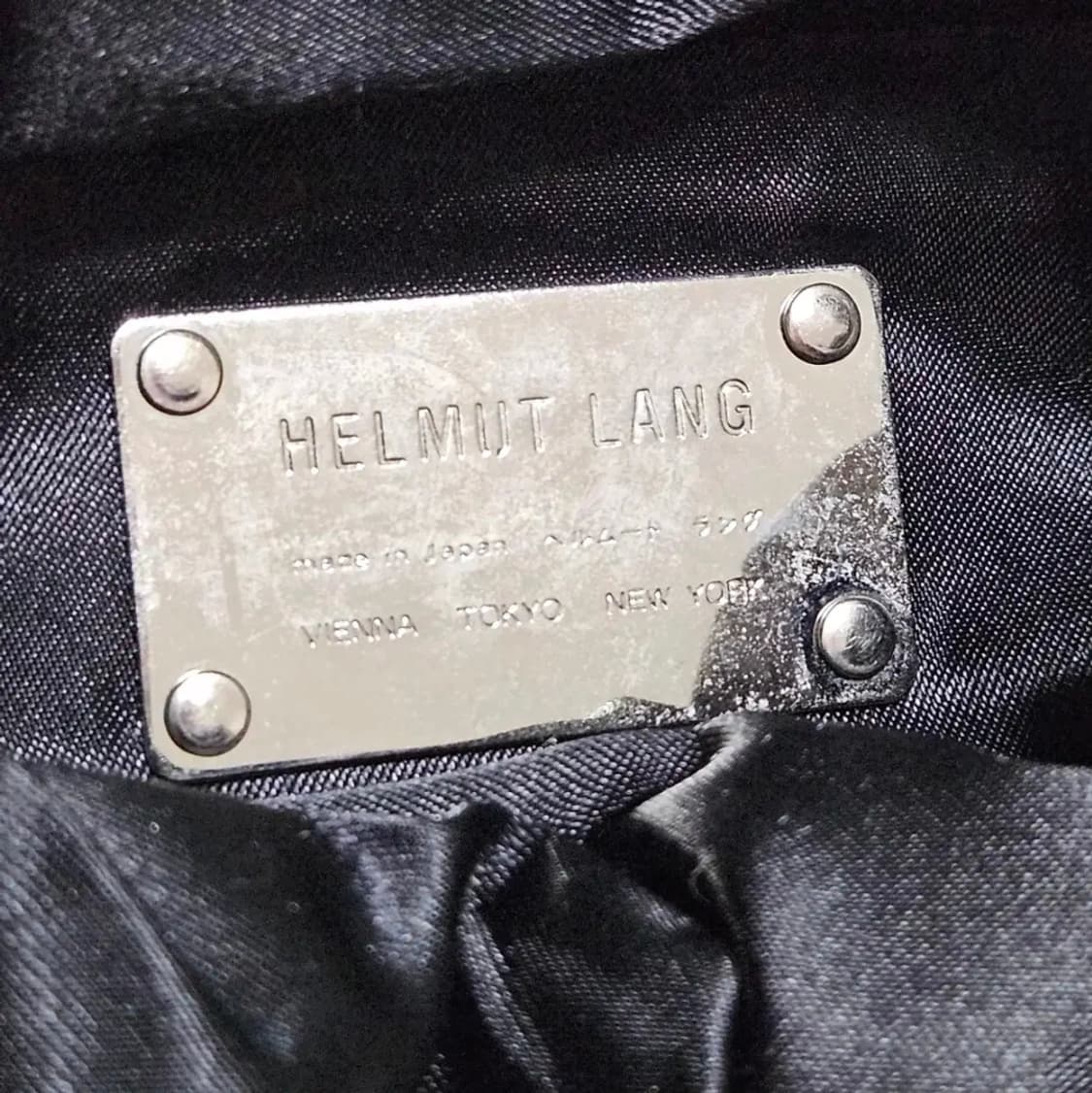 헬무트랭 아카이브 코튼 토트백 일본생산 상품이미지10