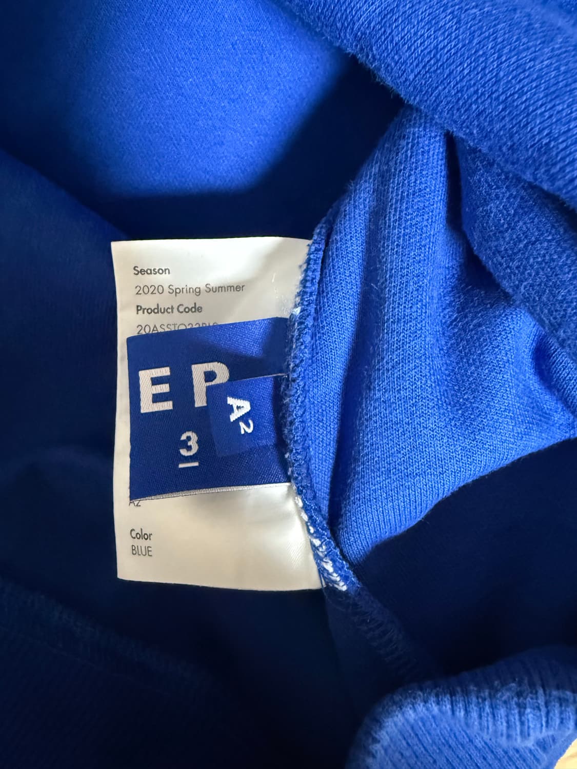 아더에러 인베이더 맨투맨 블루 A2 상품이미지3