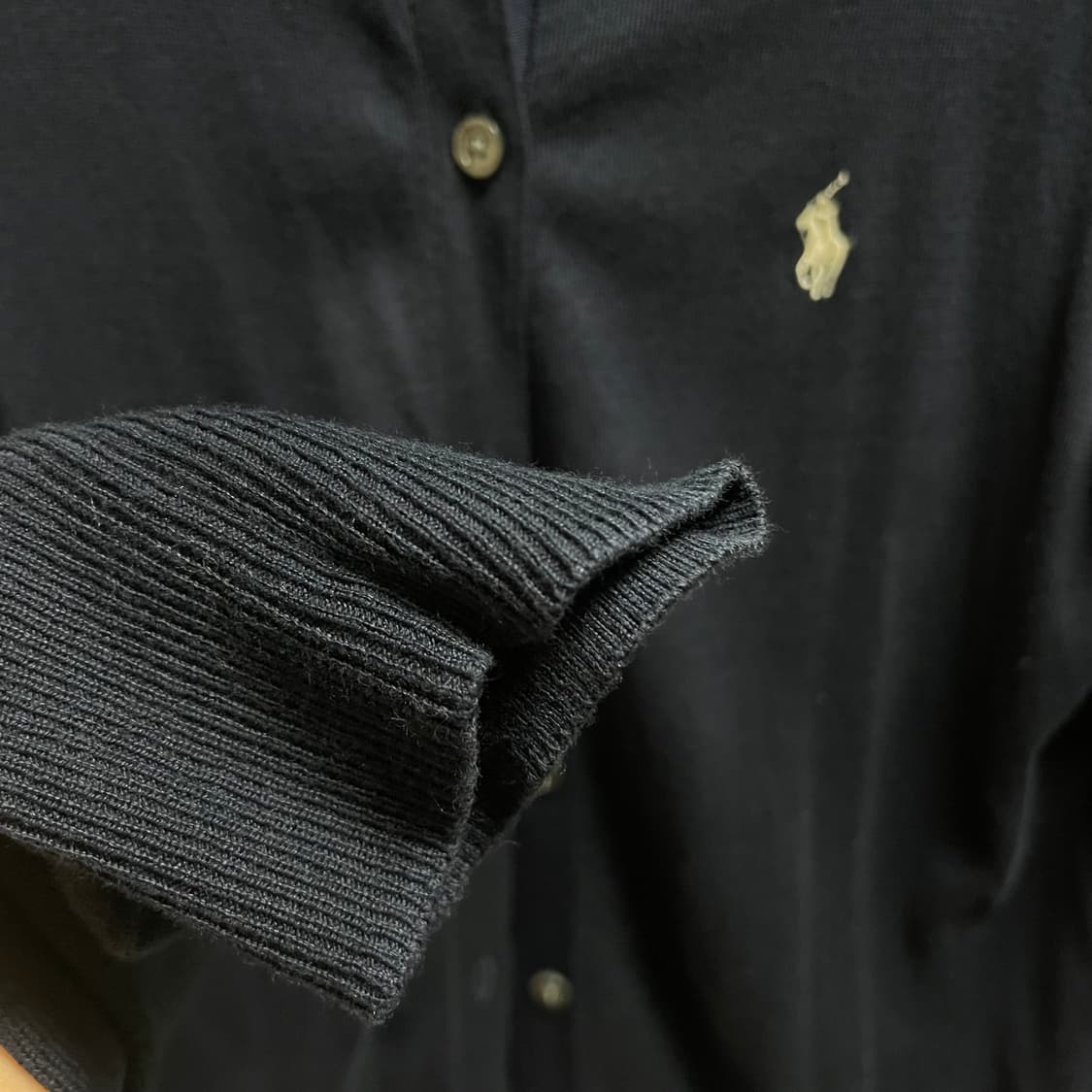 폴로 정품 여성용 가디건 네이비 (M) 상품이미지3