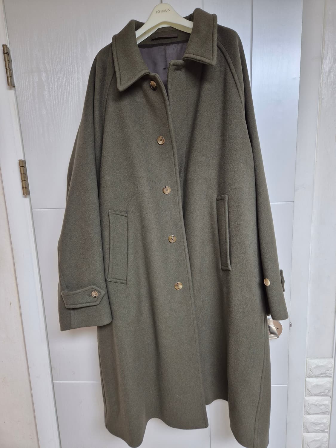 브라운야드 발마칸 코트 올리브 [2] 상품이미지1