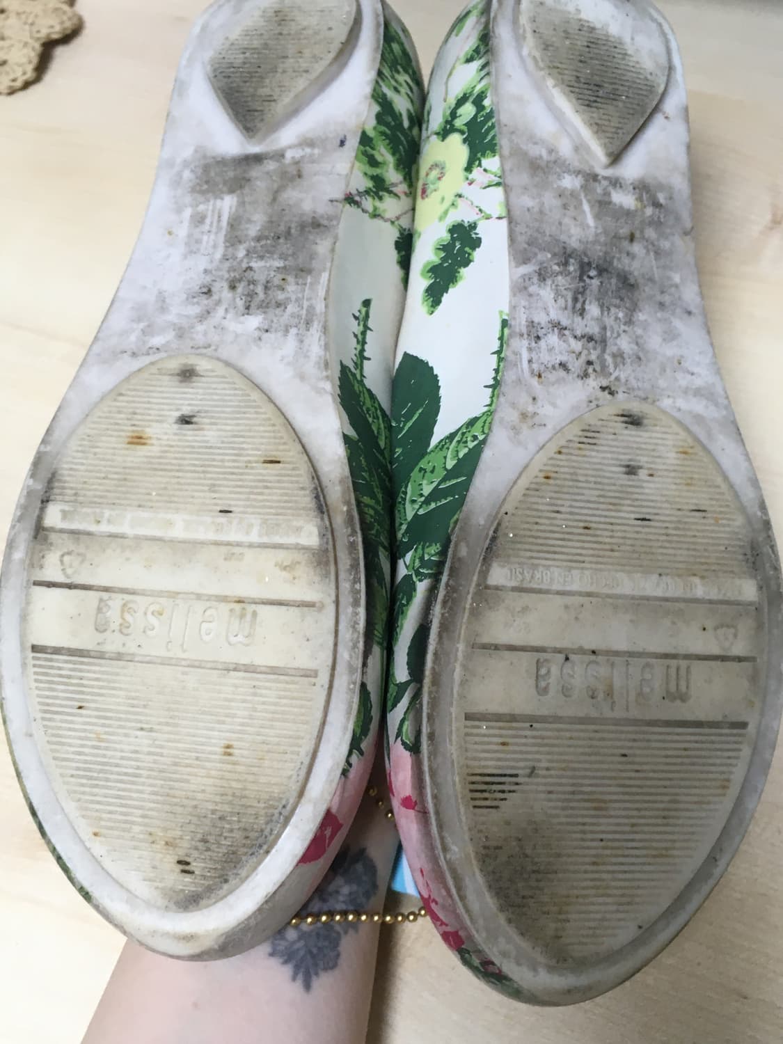 비비안웨스트우드 멜리사 플로럴 젤리슈즈 상품이미지2