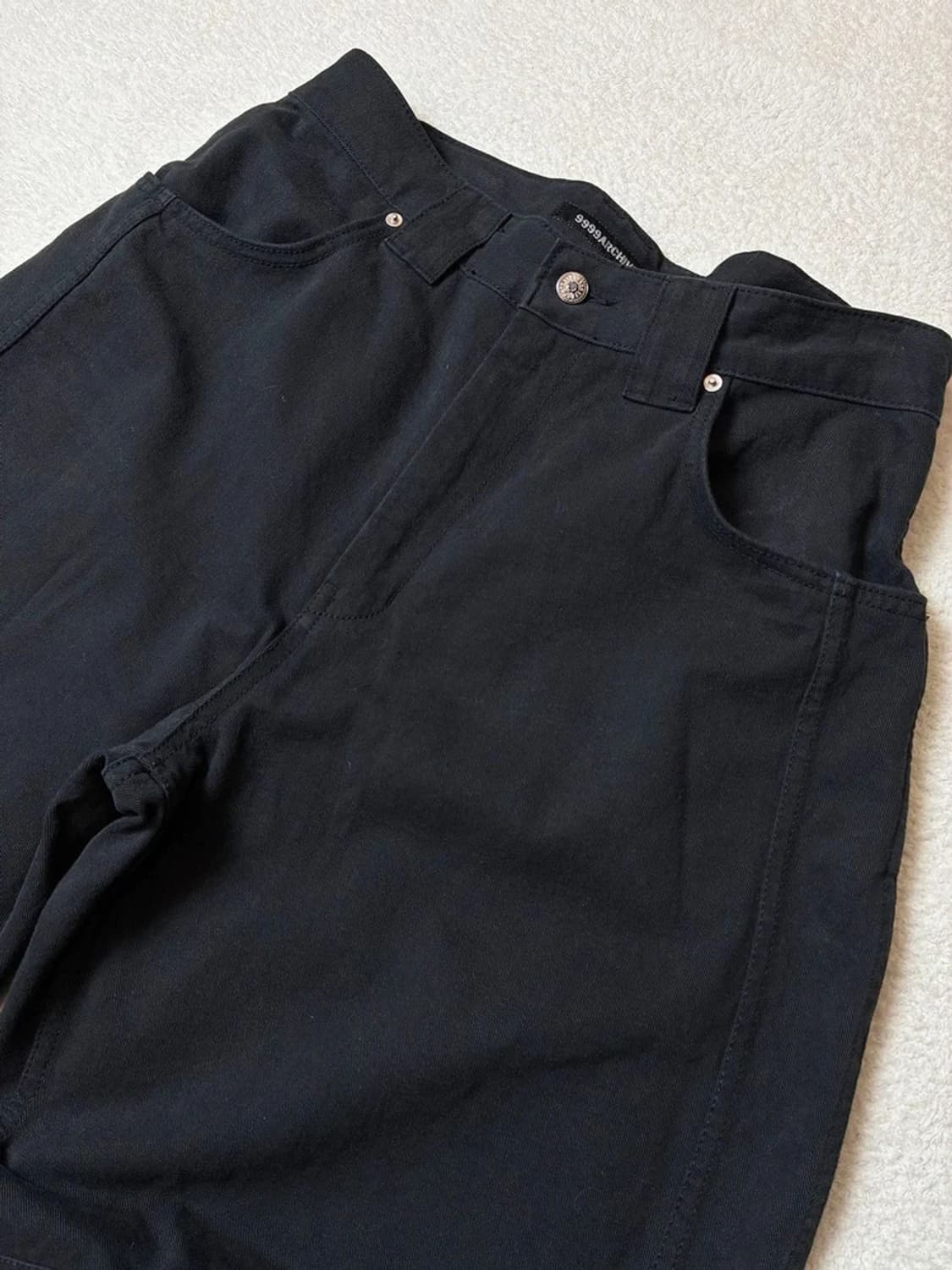 아카이브9999 테크니컬 커브드 데님 팬츠 PN6396 상품이미지6