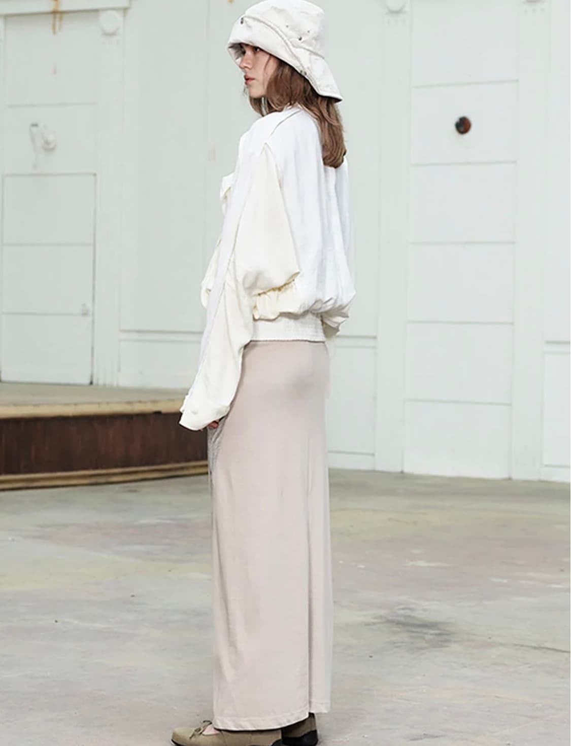 Open YY 리넨 봄버 상품이미지3