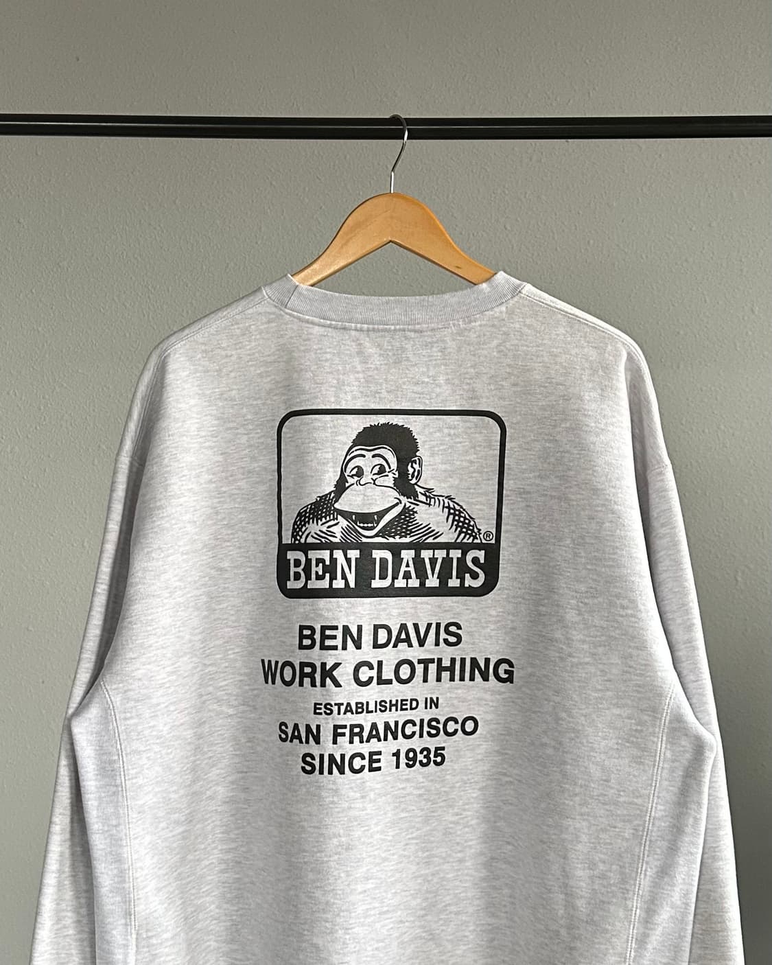 [XL]벤 데이비스 BEN DAVIS 프린팅 맨투맨 상품이미지4