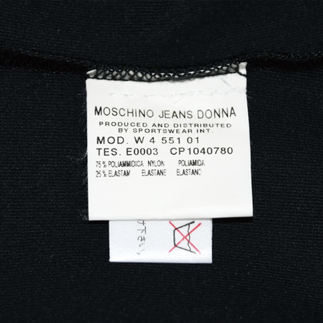 MOSCHINO JEANS DONNA 슬리브리스탑 상품이미지9