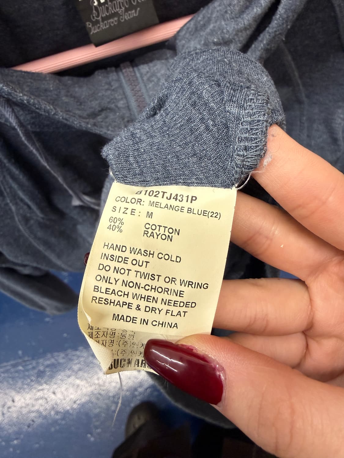 Buckaroo 버커루 Y2K 후드집업 상품이미지7