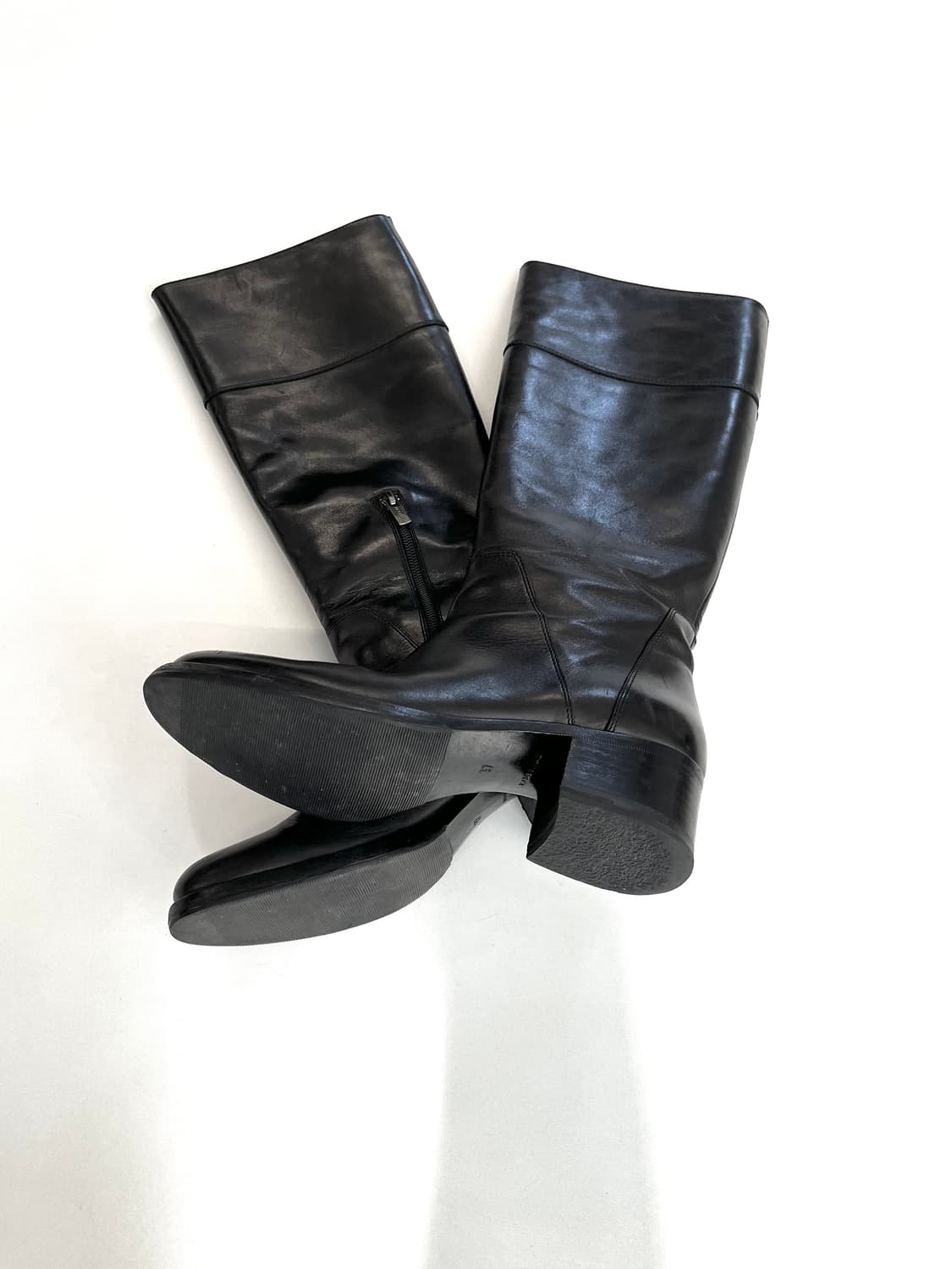 질샌더 2011 라프시몬스 레더 라이더 부츠 상품이미지7