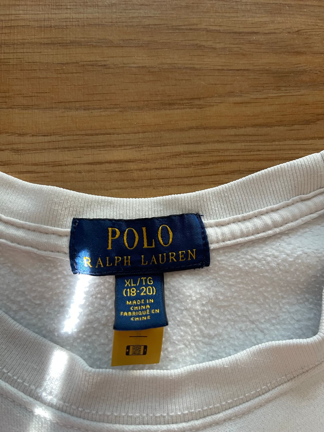 폴로 랄프로렌 정품 보이즈XL 18-20 곰돌이 맨투맨 상품이미지3