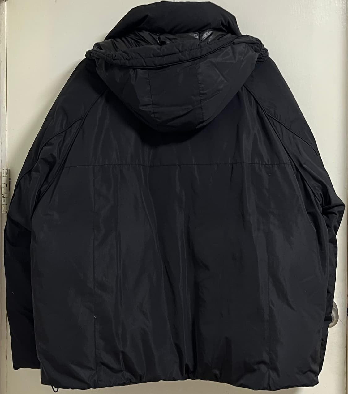 준지 남성 구스다운 패딩 블랙 48 상품이미지4