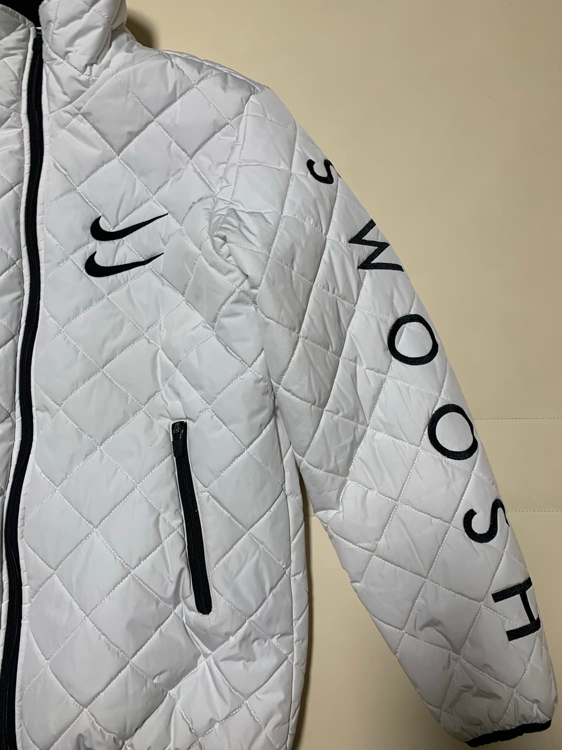 [L] 나이키 더블 스우시 퀼팅자켓 경량패딩   상품이미지2