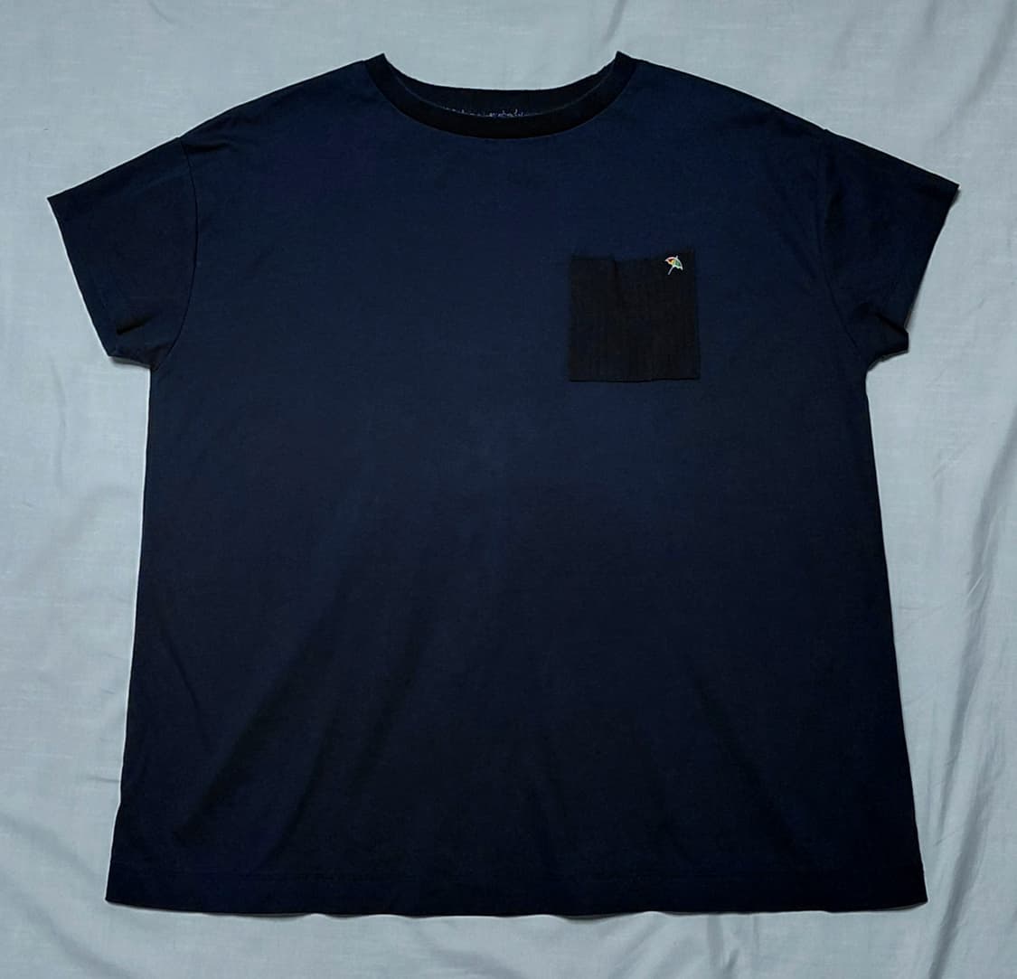 아놀드파마 여성 백 스트라이프 셔링 티셔츠 (L사이즈) 상품이미지3