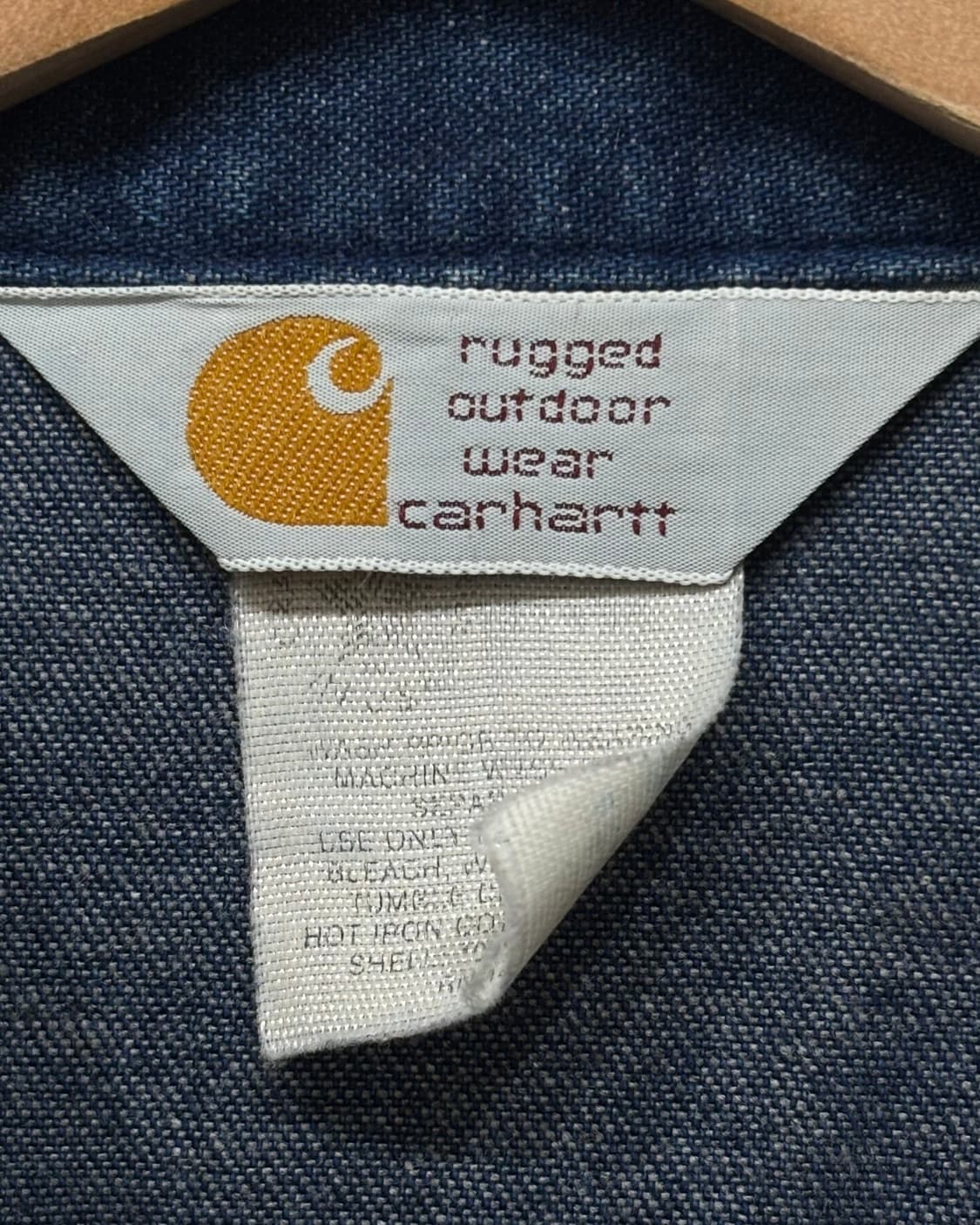 Carhartt 칼하트 90‘s 데님 웨스턴 셔츠 상품이미지5