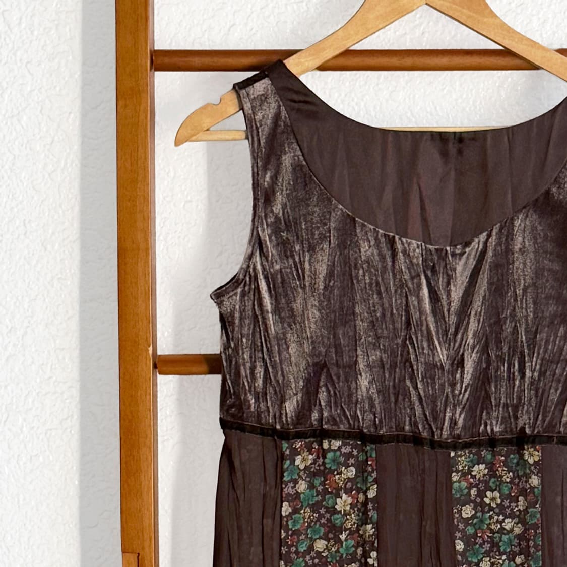 브라우니 벨벳 플라워 원피스 상품이미지7