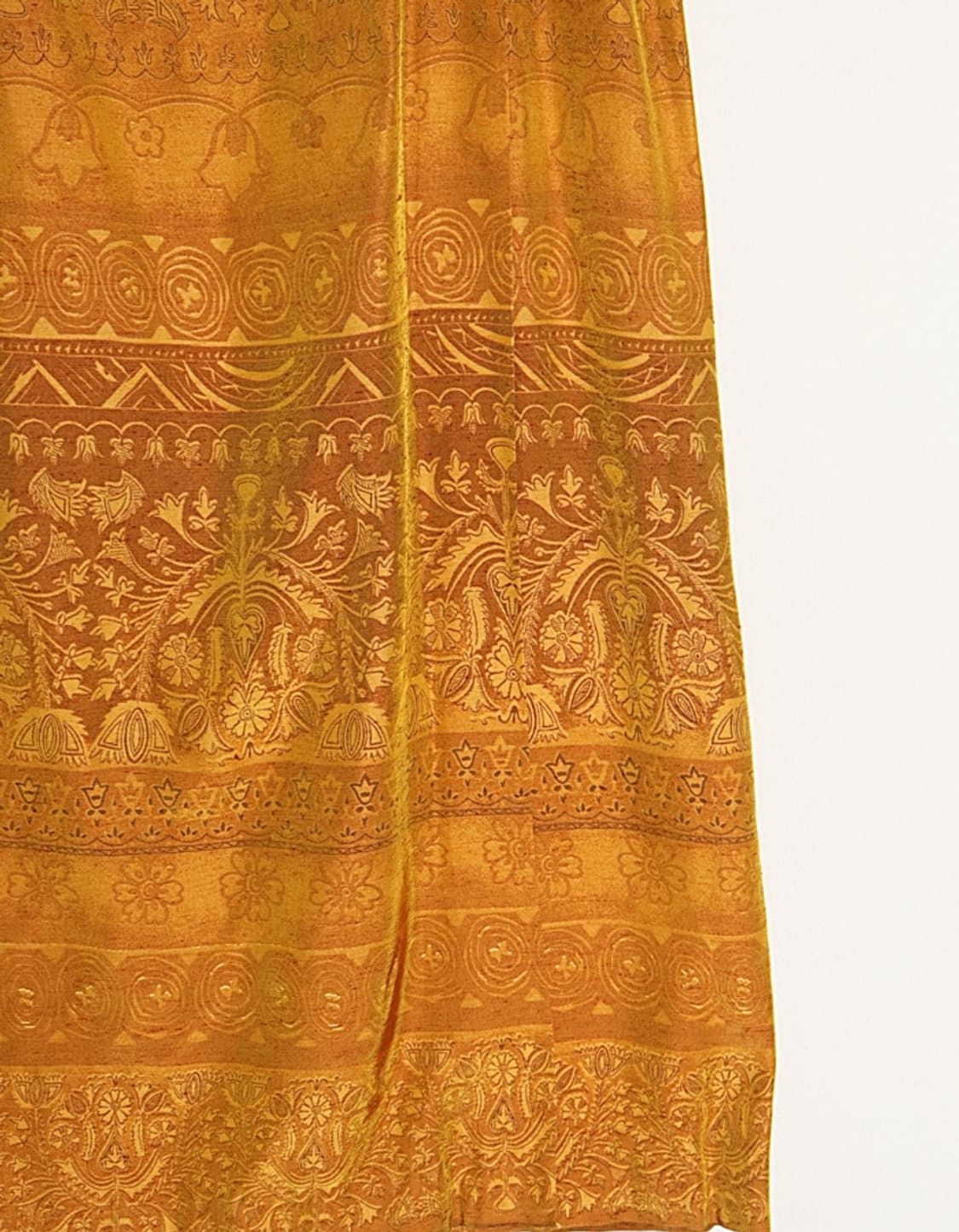 alain manoukian Satin Pattern Wrap Skirt 상품이미지5
