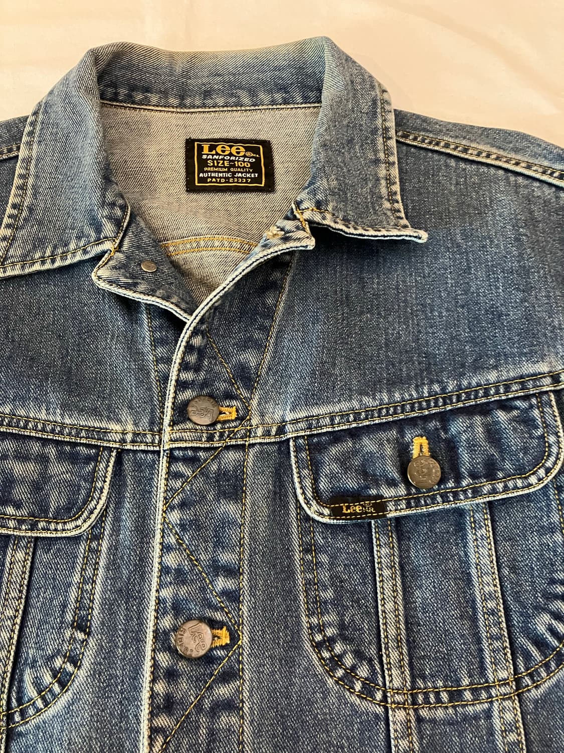90s Lee 3세대 데님 트러커 자켓 쌍방울 상품이미지2