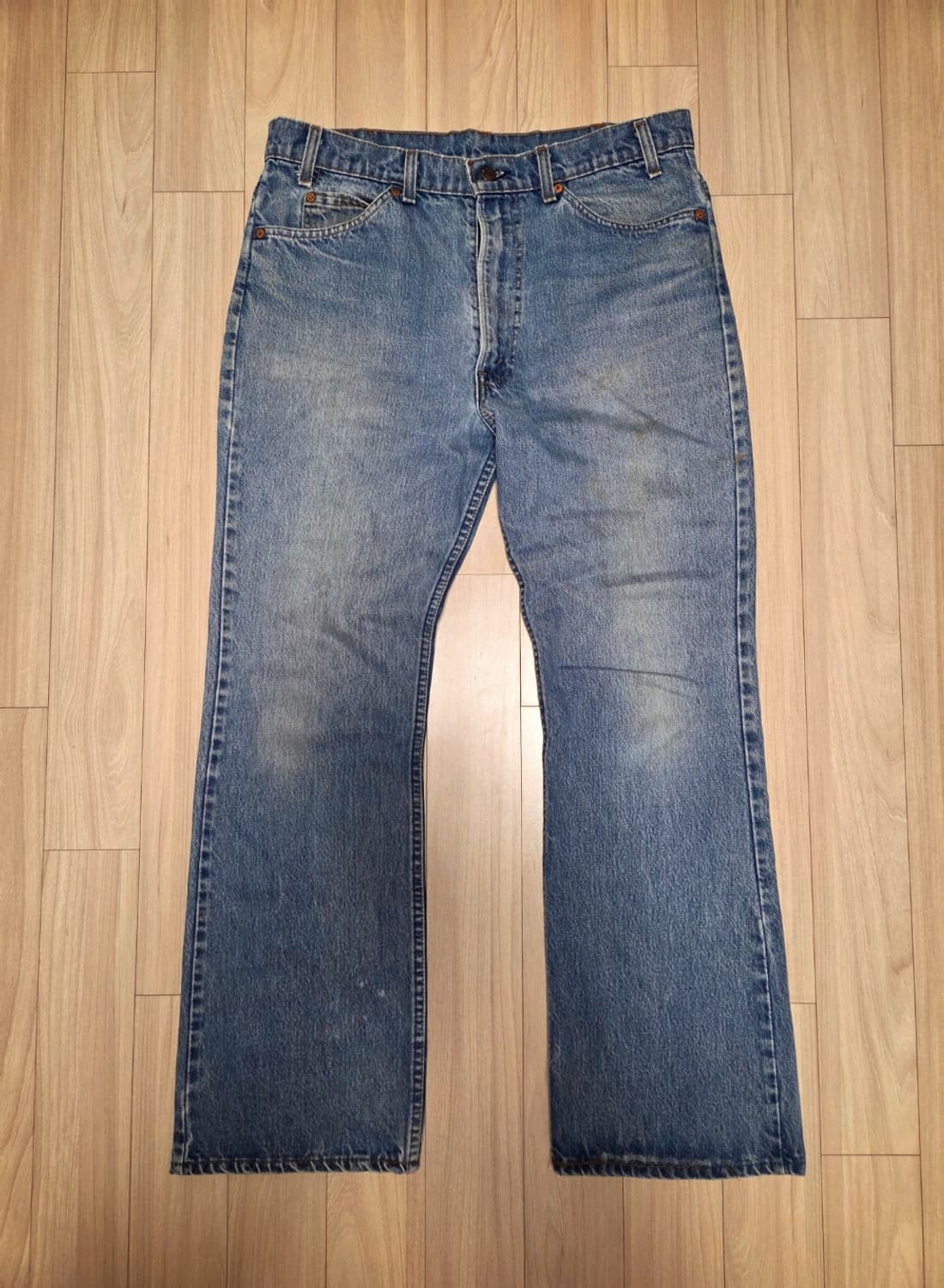 70's 리바이스 517 오렌지탭 플레어진 Made in USA 상품이미지1