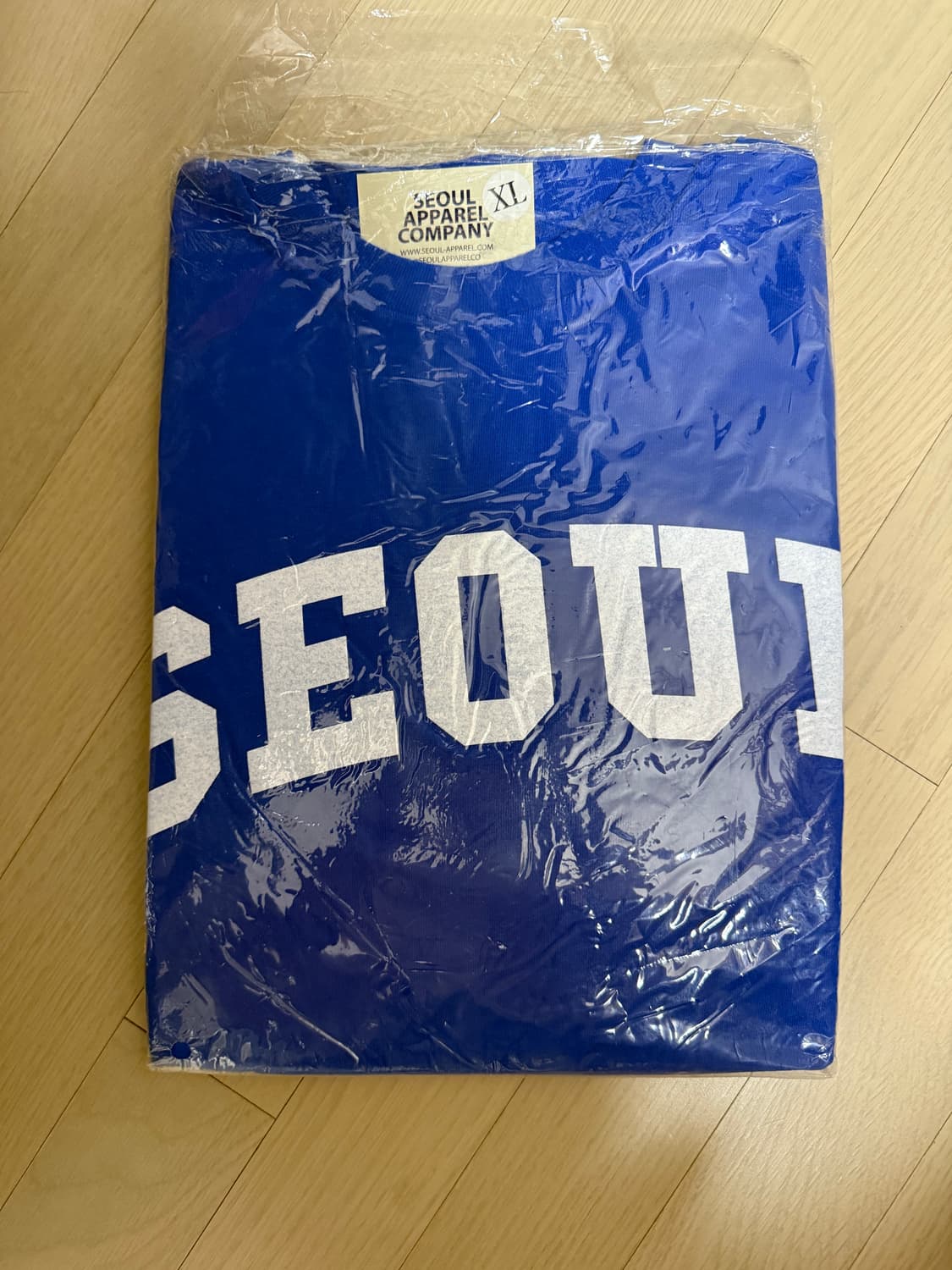 SEOUL APPAREL COMPANY 서울 티셔츠 블루 (XL) 상품이미지3