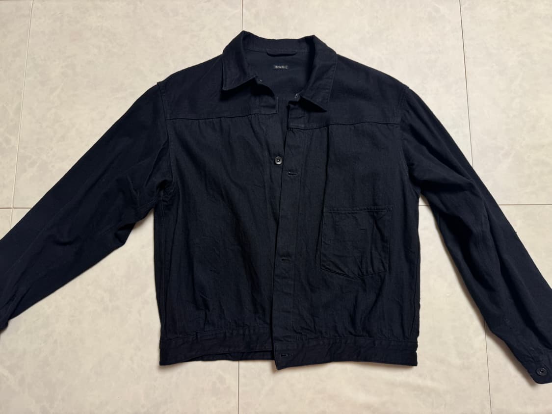 코모리) 24aw 데님 흑청 자켓 4 상품이미지1