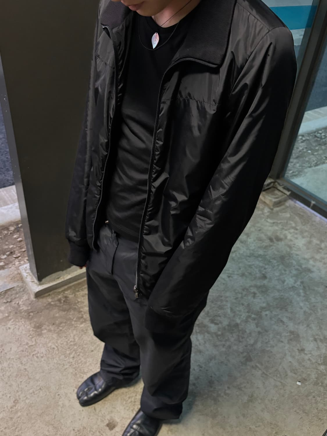 프라다스포츠 하이넥 경량 패딩 L 상품이미지9