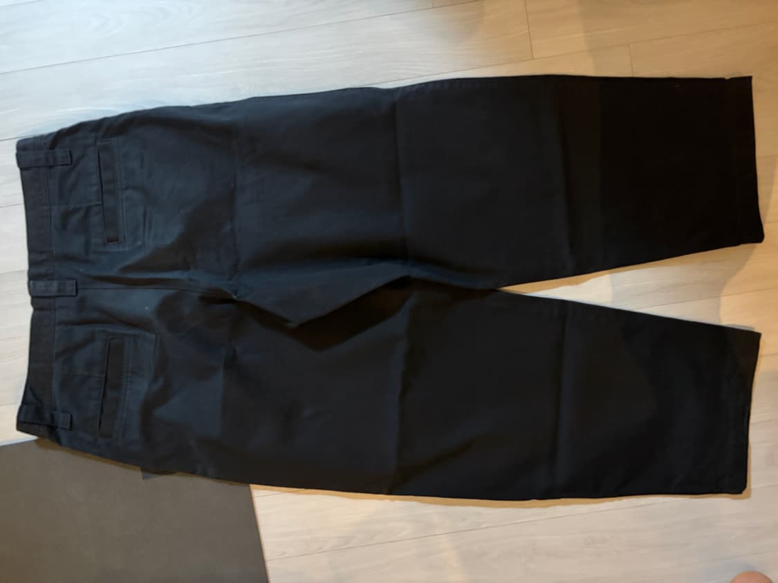 유니클로 U 블랙 치노 팬츠 상품이미지3