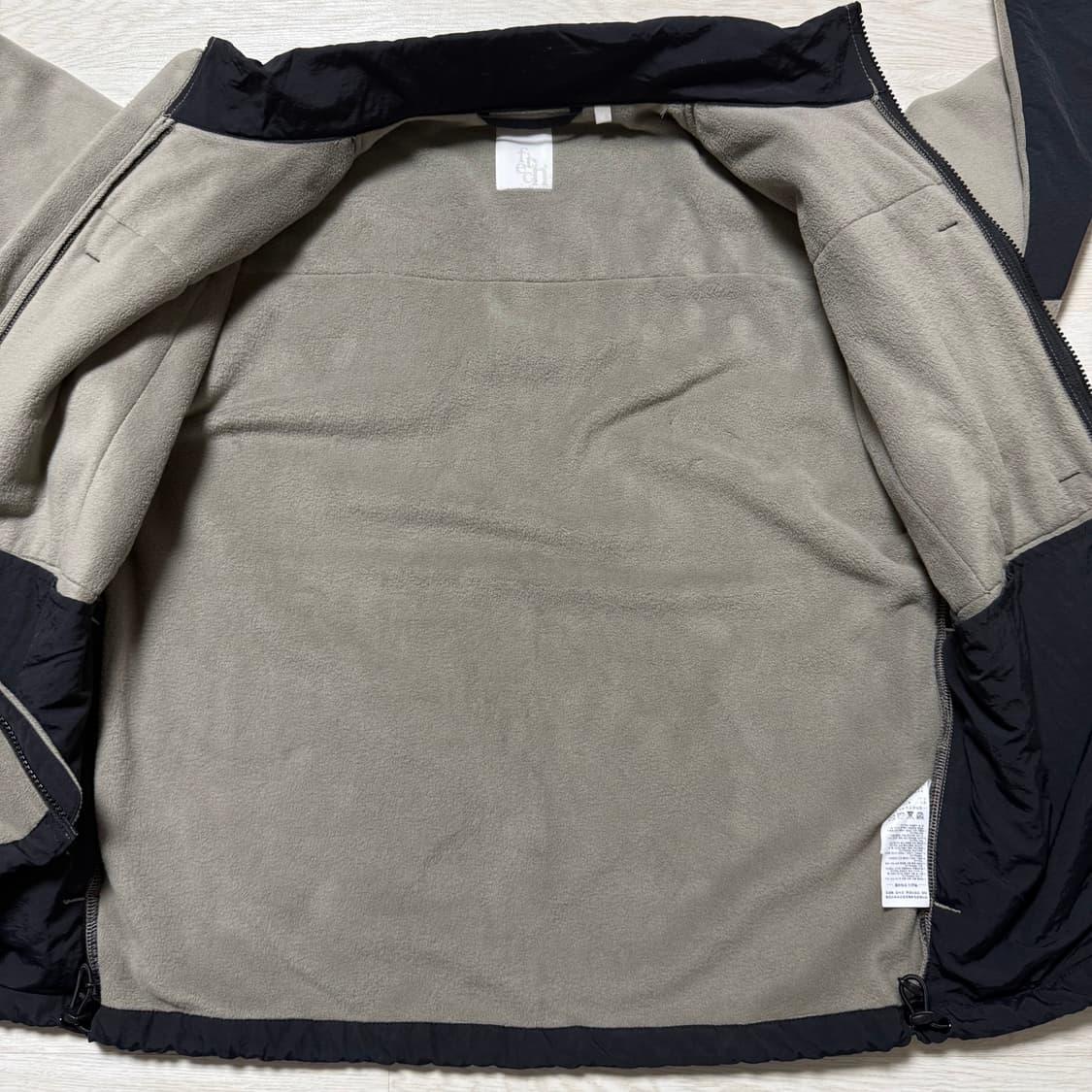 페치 폴라텍 쉐도우 자켓 그레이지 상품이미지6