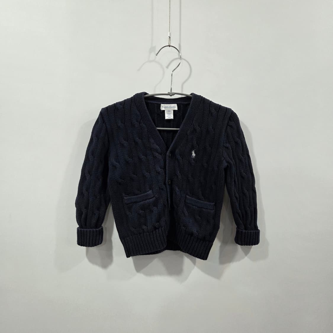 랄프로렌 키즈 케이블 니트 가디건 24M 상품이미지1