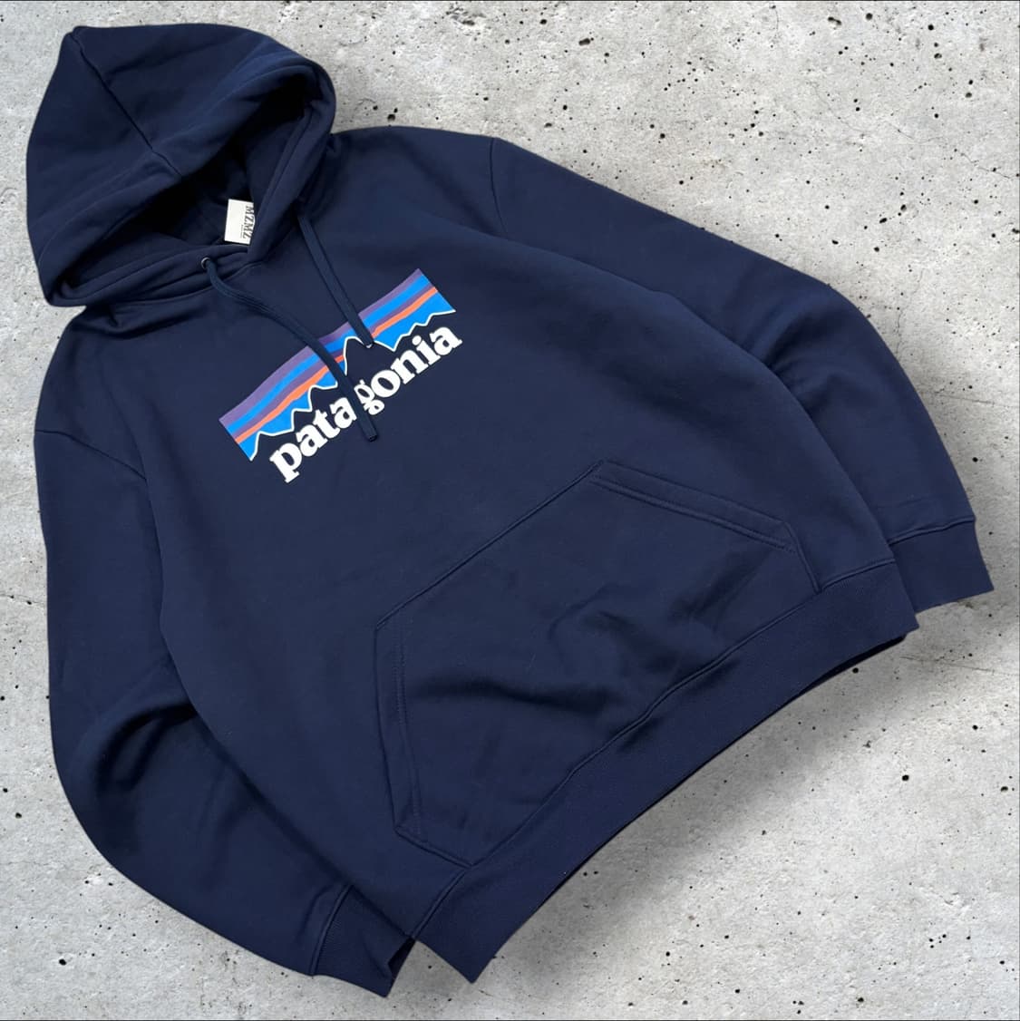 [L] 파타고니아 레귤러핏 네이비 후드티 D483 상품이미지1
