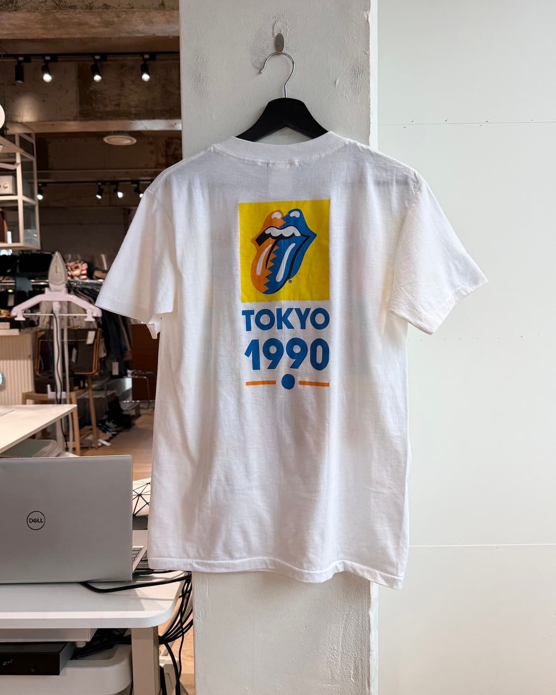 롤링 스톤스 화이트 1989 투어 하프티  상품이미지7