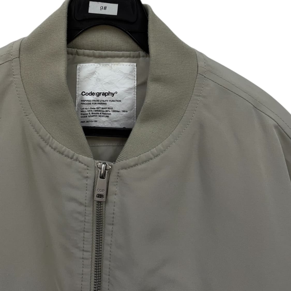 코드그라피 ma-1 항공점퍼 상품이미지3