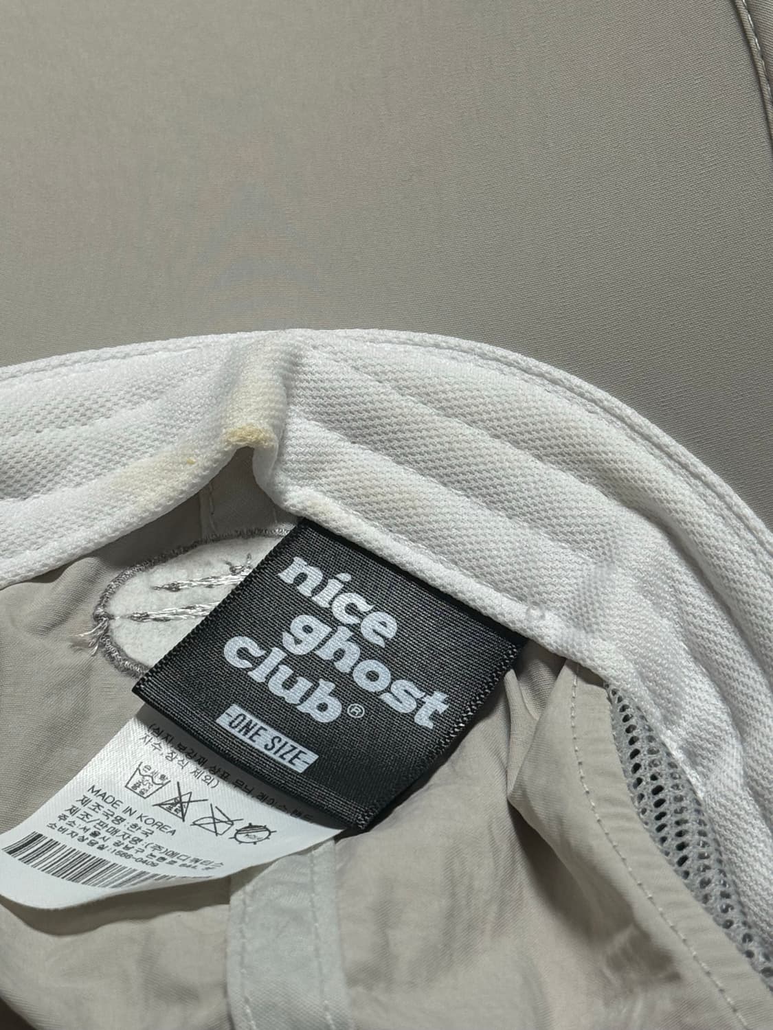 나이스고스트클럽 나일론 메쉬 캡 상품이미지4