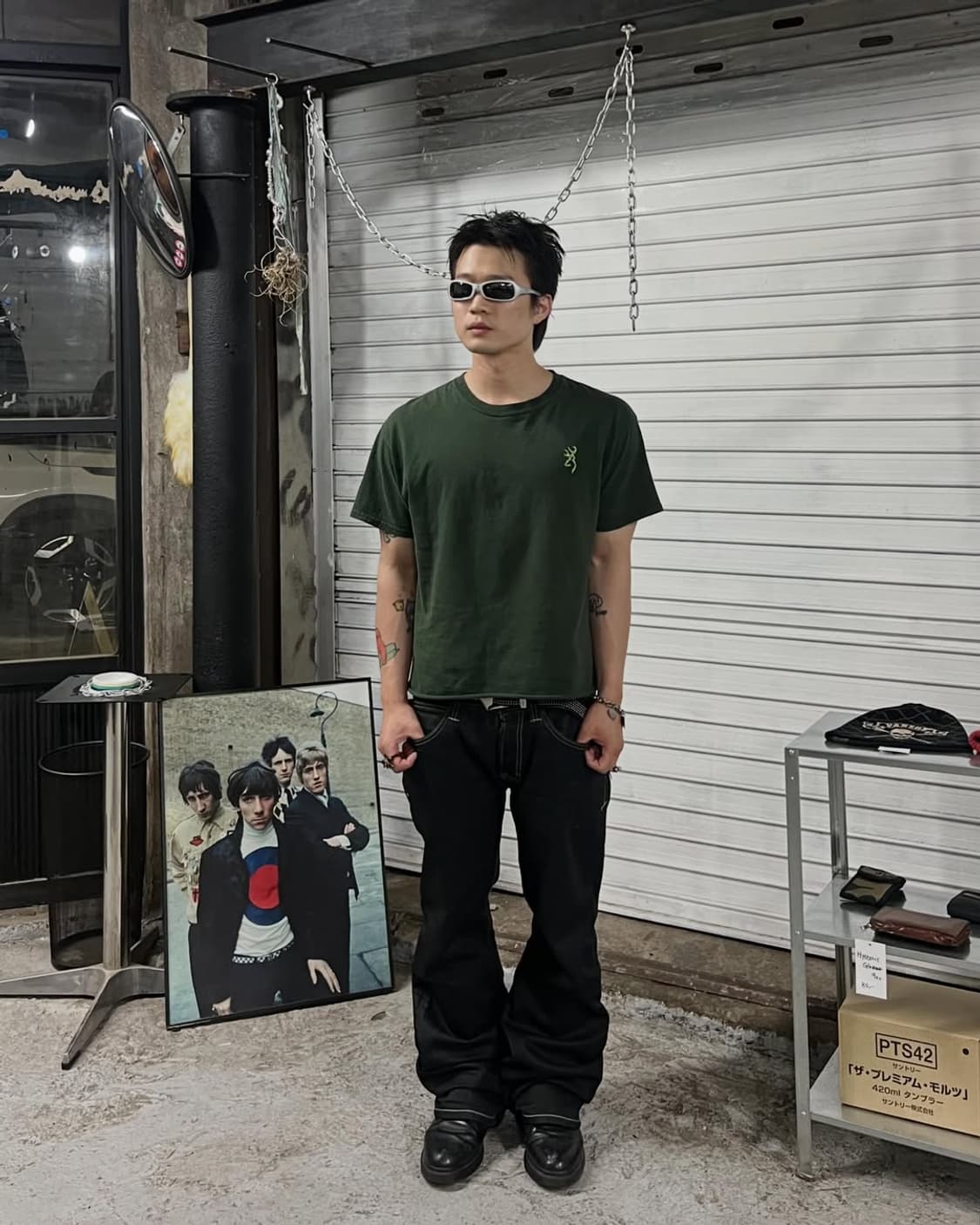 Browning printing crack tee 상품이미지1