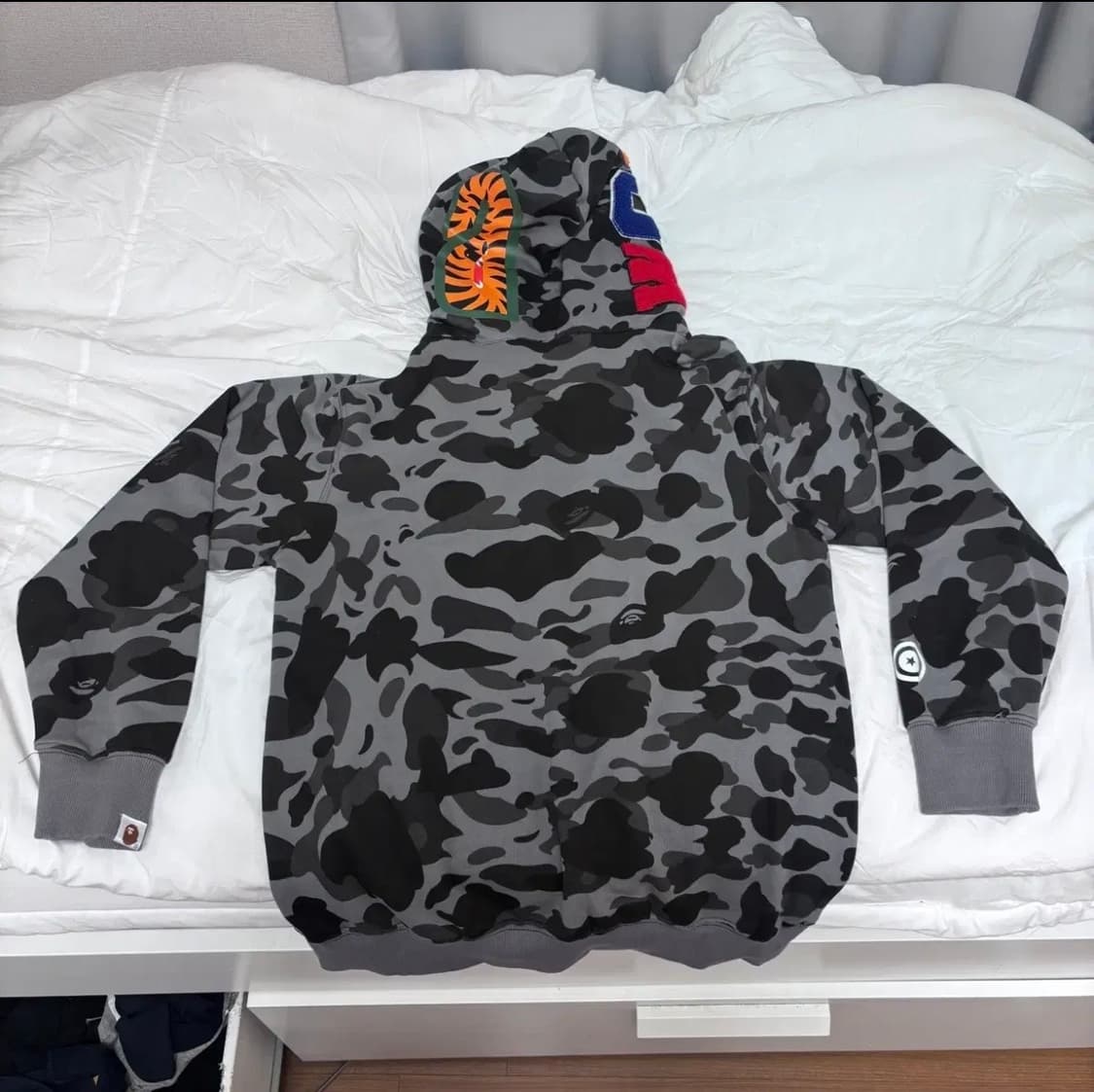 베이프 후드집업 그레이(새상품급) m 상품이미지2