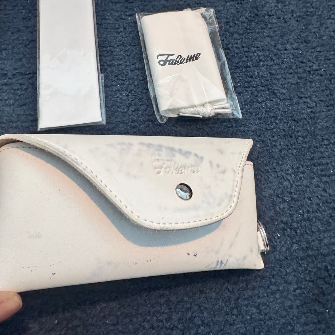 Fake me 페이크미 갈색 브라운 선글라스 오렌지 풀세트 상품이미지9