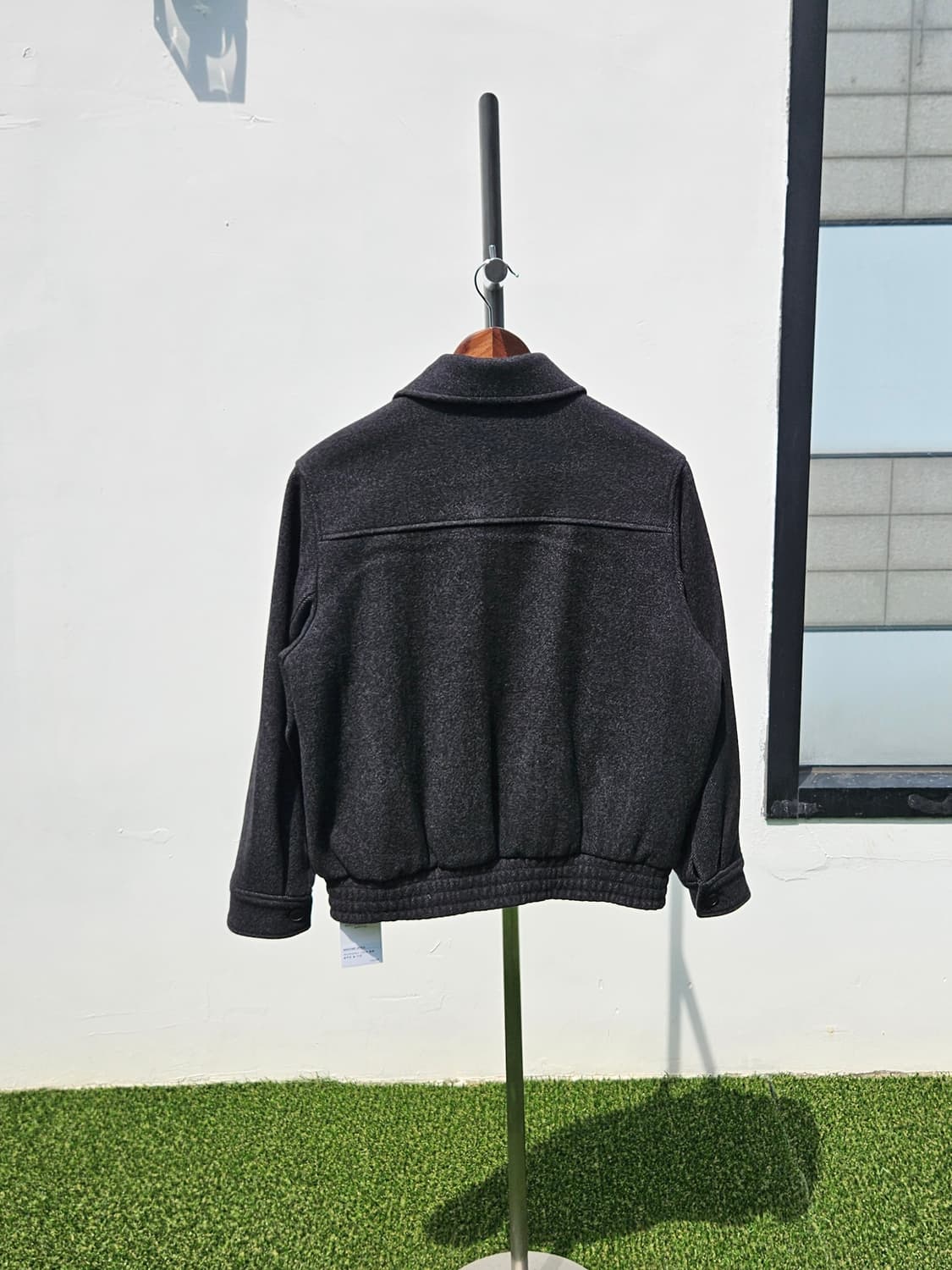 어나더오피스 23AW 볼륨 블루종 울 자켓 상품이미지2