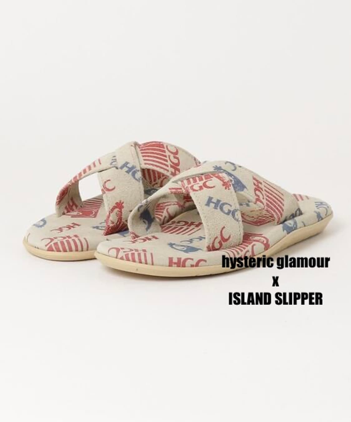 [10][270mm] 히스테릭글래머 x 아일랜드 슬리퍼 샌들 상품이미지1