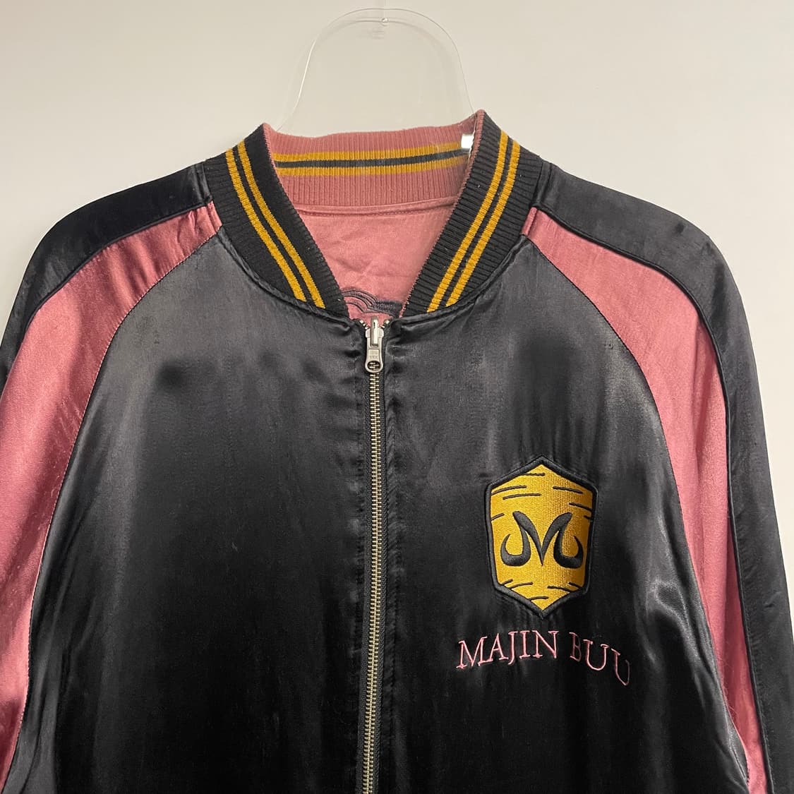 카라쿠리타마시 x 드래곤볼Z 마인부우 리버시블 자수 스카잔 상품이미지3