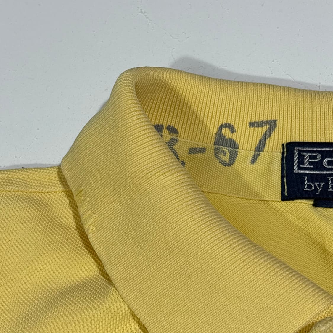 폴로랄프로렌 옐로우 그래픽 카라티 상품이미지6