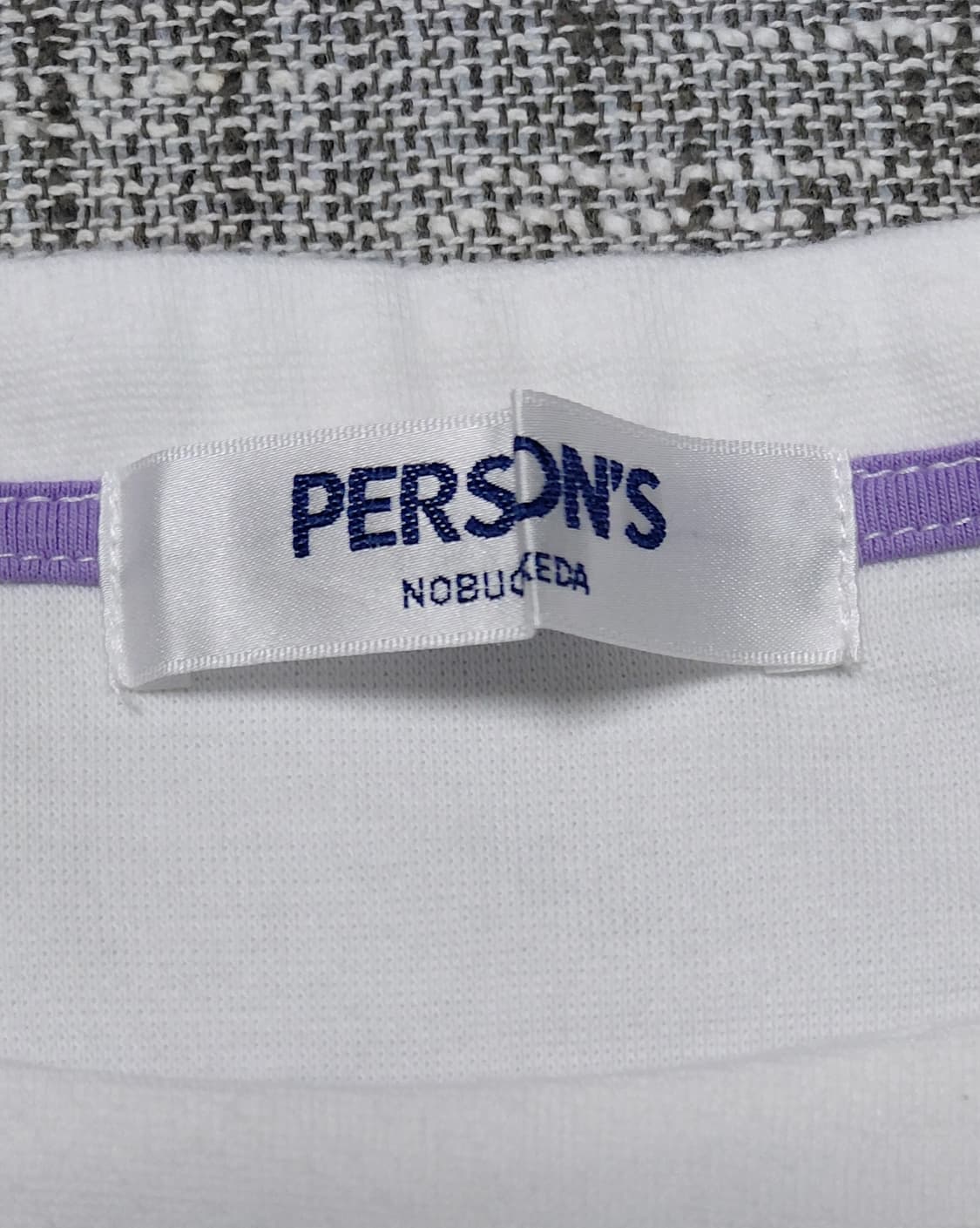 [M] PERSON'S x NOBUO IKEDA 컬러 블록 티셔츠 상품이미지6