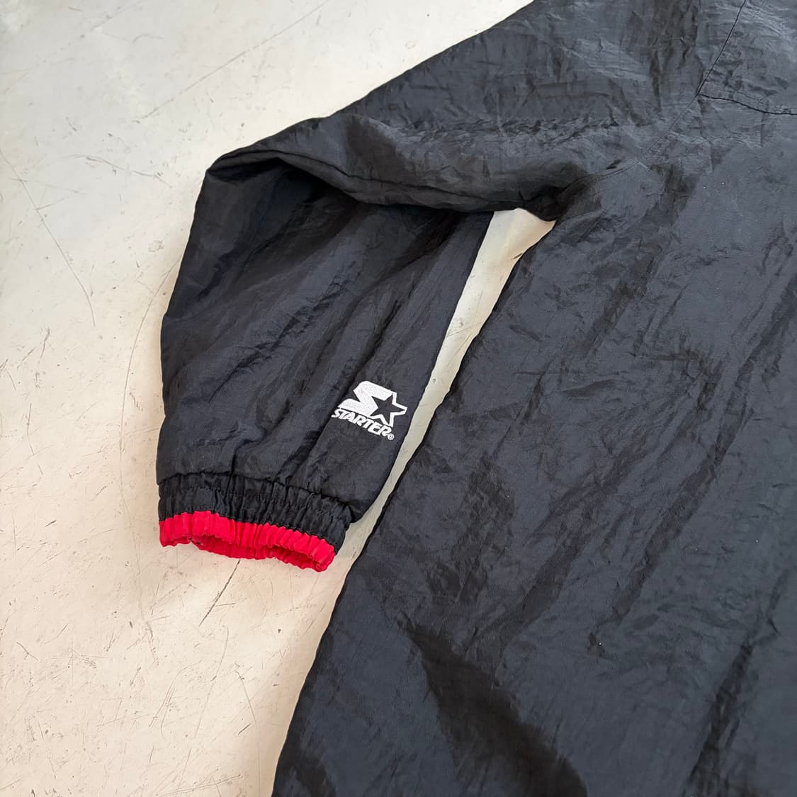 90s 스타터 NHL 벤쿠버 커넉스 윈드브레이커 자켓 L 상품이미지10