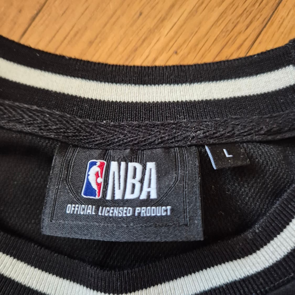 NBA BKN 요꼬배색 라운드 티셔츠 상품이미지3