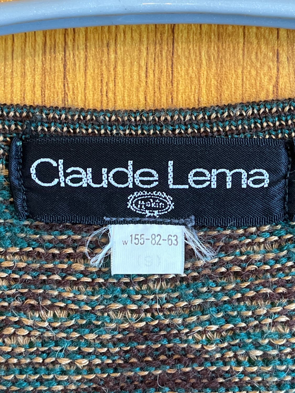 Vintage 90s Claude Lema 스웨터 상품이미지3