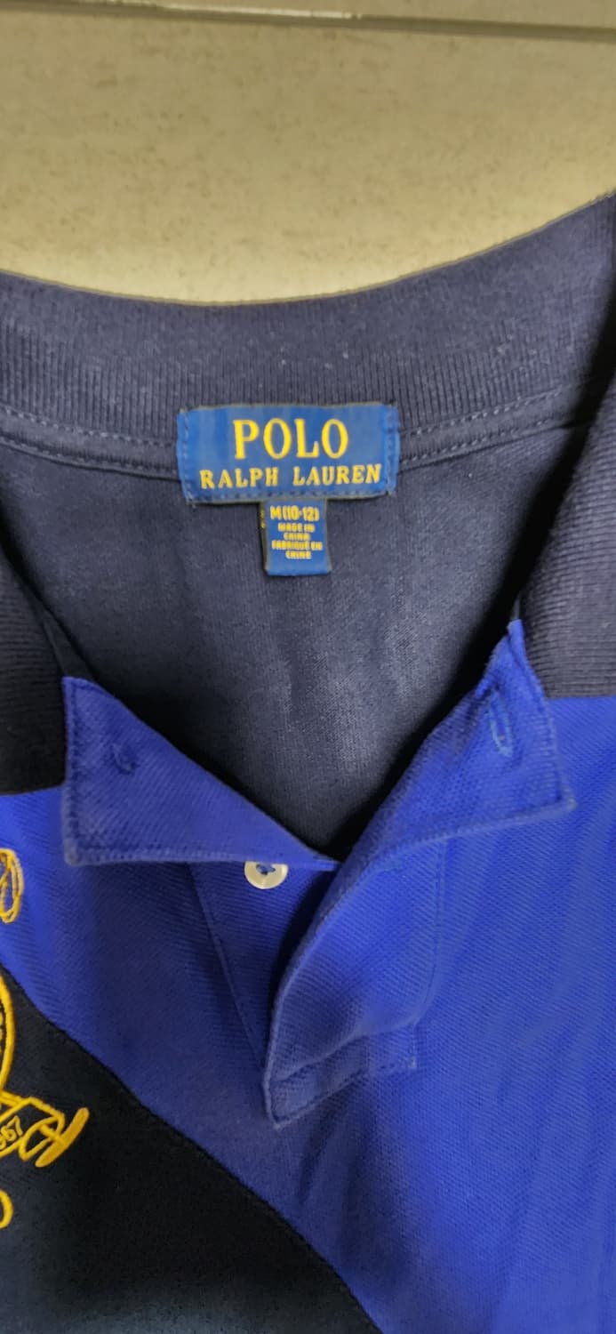 폴로 빅포니 네이비 배색 pk M(10-12) 상품이미지3