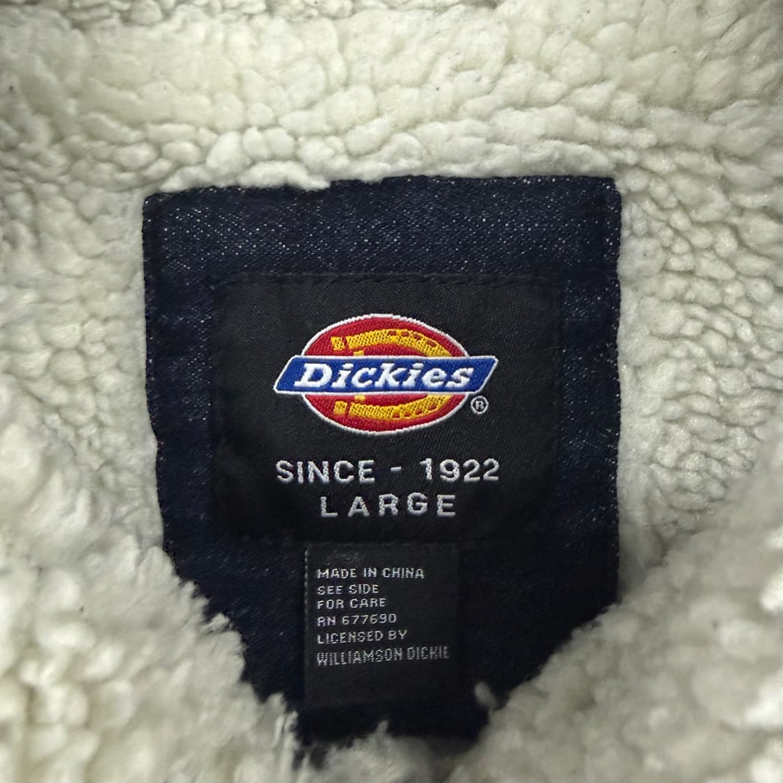 (L)디키즈 Dickies 데님 쉐르파 자켓 상품이미지2