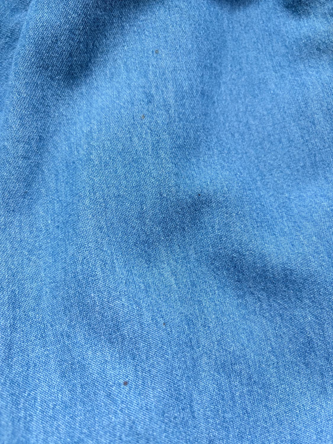 마리떼 데님 핀턱 블라우스 (차정원 데님셔츠) 상품이미지6